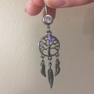 Tree of life belly ring